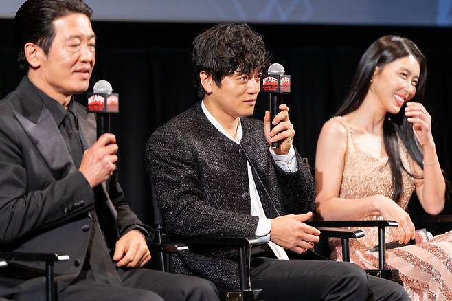 ▲ 영화 '정보원' 뉴욕아시안영화제 모습. 제공|엔에스이엔엠