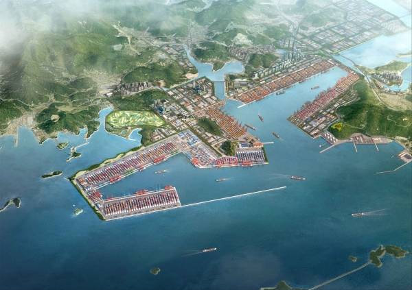 진해신항 조감도 /경남도