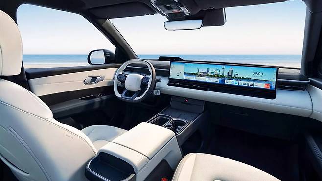 현대차 일렉시오 실내