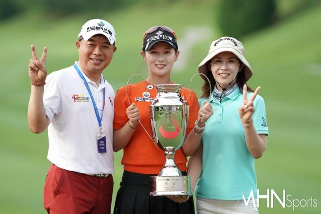 지난해 BC카드 한경 레이디스컵에서 우승한 박현경.