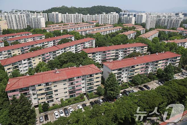 서울 양천구 목동 아파트 단지 모습. /뉴스1 ⓒ News1 민경석 기자