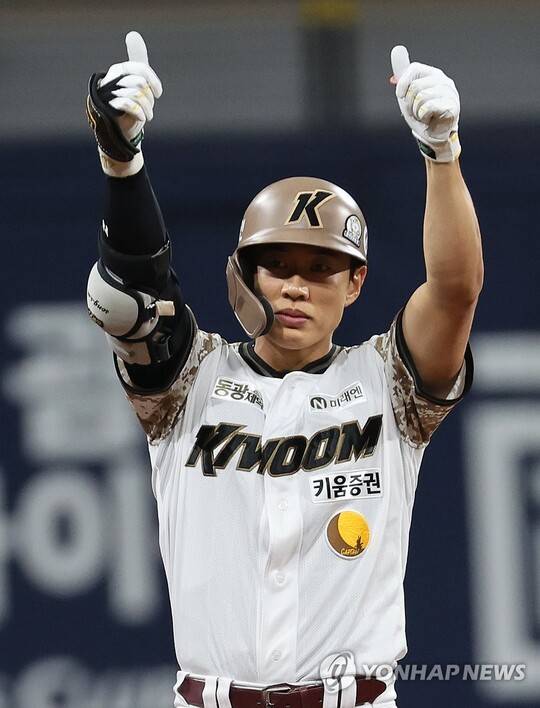 송성문 키움 히어로즈 주장. ⓒ연합뉴스