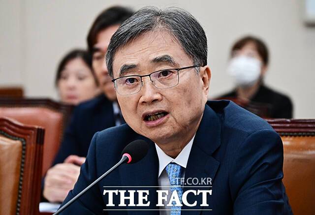 조현 외교부 장관 후보자는 17일 윤석열 정부에서 무산된 일제 강제동원 피해자 양금덕 할머니의 서훈을 재추진하겠다고 밝혔다. /배정한 기자