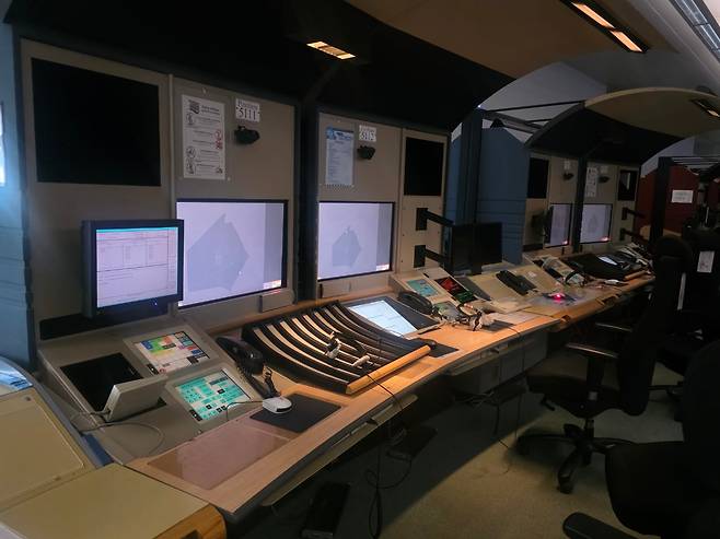 프랑스 국립항공대학(ENAC)의 항공 시뮬레이션 실습 시설의 모습. 국립항공대학은 항공교통 안전 전문 인력을 양성하는 곳이다./툴루즈=이종현 기자