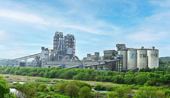 한일현대시멘트 영월공장. /한일현대시멘트 제공
