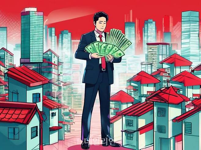 전세대출이 2013년 말 21조원에서 2024년말 273조원으로 13배 이상 폭증했다. ⓒ 데일리안 AI 이미지 삽화