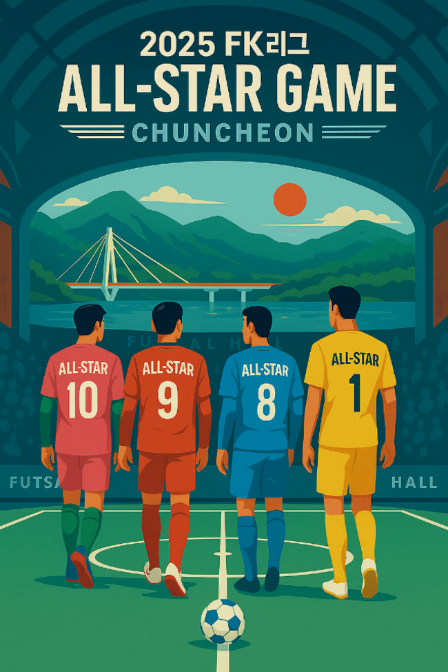 ▲ FK리그 올스타전 포스터. 춘천시 제공