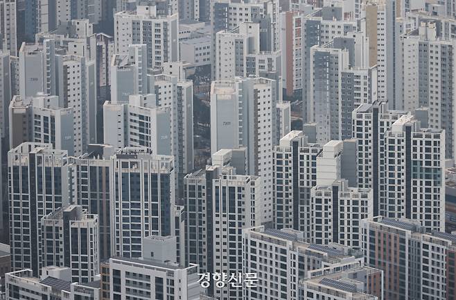 서울 도심 아파트 단지. 성동훈 기자