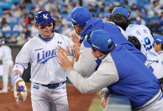 삼성 박병호(왼쪽). 사진=연합뉴스