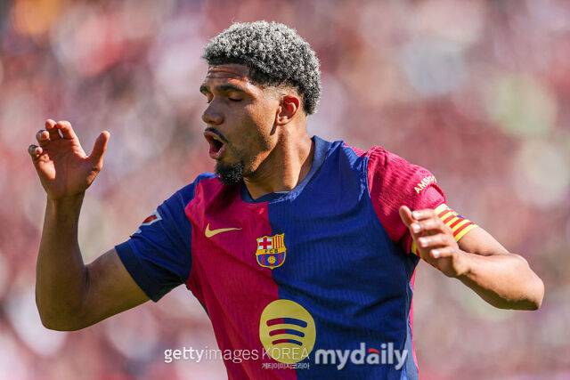 로날드 아라우호의 바이아웃 금액이 상승했다. /게티이미지코리아