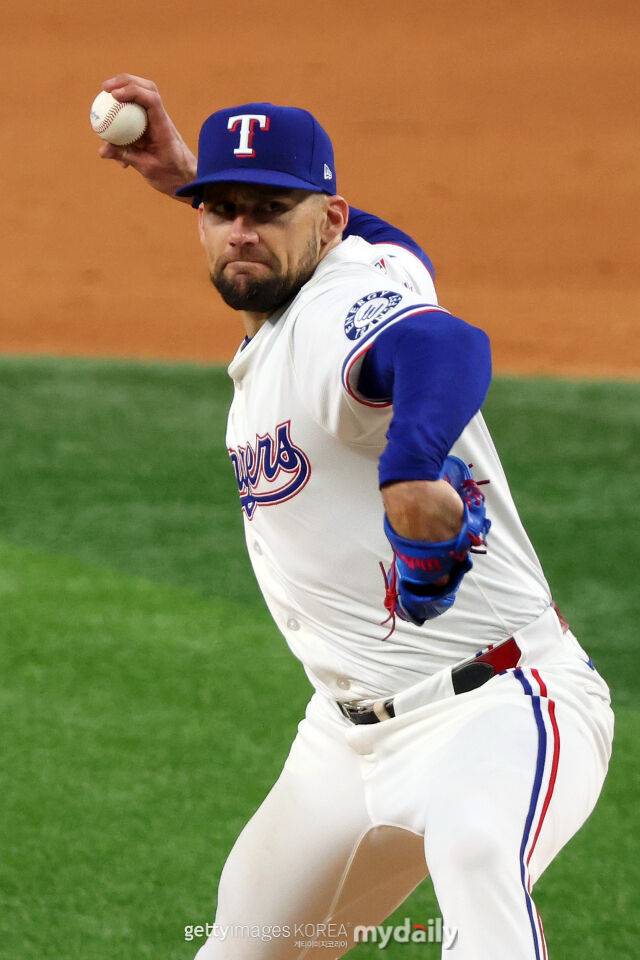 텍사스 레인저스 네이선 이볼디./게티이미지코리아