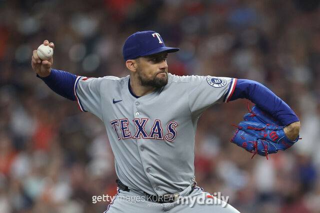 텍사스 레인저스 네이선 이볼디./게티이미지코리아