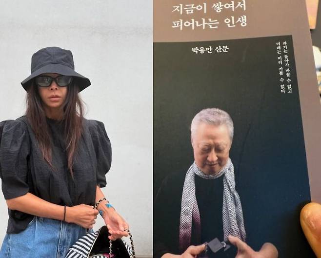 [서울=뉴시스] 배우 황신혜가 박용만 전(前) 두산그룹 회장을 응원했다. (사진=황신혜 인스타그램 캡처) 2025.07.17. photo@newsis.com *재판매 및 DB 금지