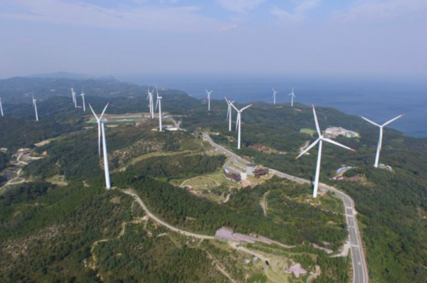 경북 영덕을 중심으로 한 경북에너지산업융복합단지 전경ⓒ경북도