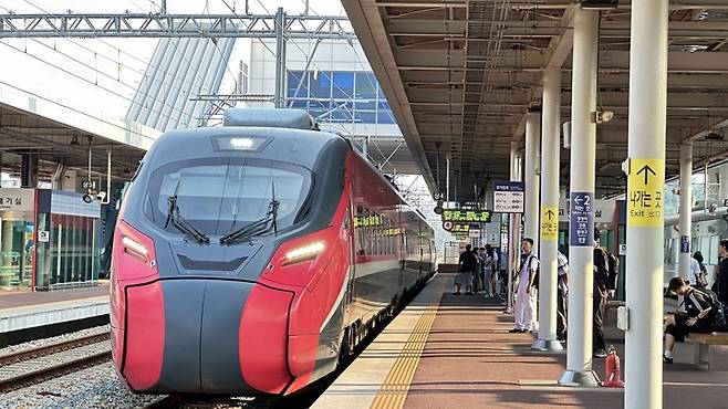 올해 1월 부산~강릉을 연결하는 동해선 ITX-마음이 개통했다.