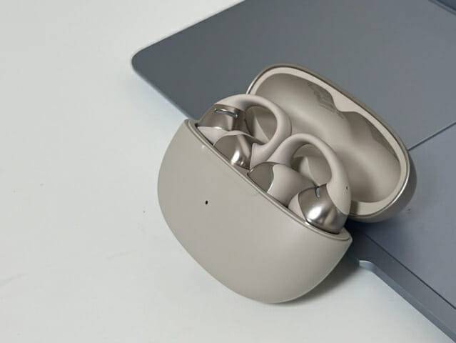 샥즈 클립형 이어폰 '오픈닷 원' (사진=지디넷코리아 신영빈 기자)