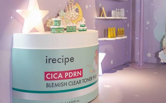 슬립오버 이벤트를 더욱 특별하게 만든 아이레시피x리틀트윈스타 디스플레이 존.