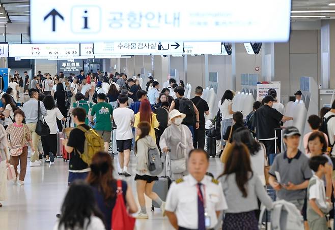 김포공항 국내선 이용객 모습. (한국공항공사 제공)
