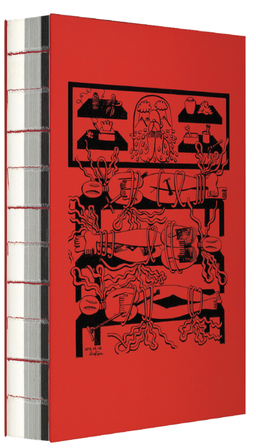 지난 6월 서울국제도서전에서 선공개된 죽음 3부작 ‘김혜순 죽음 트릴로지’. <문학과지성사>