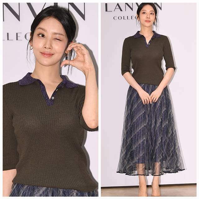 차주영은 17일 오전 서울 강남구 압구정 현대백화점 본점에서 열린 패션브랜드 포토콜에 참석했다. 사진=천정환 기자