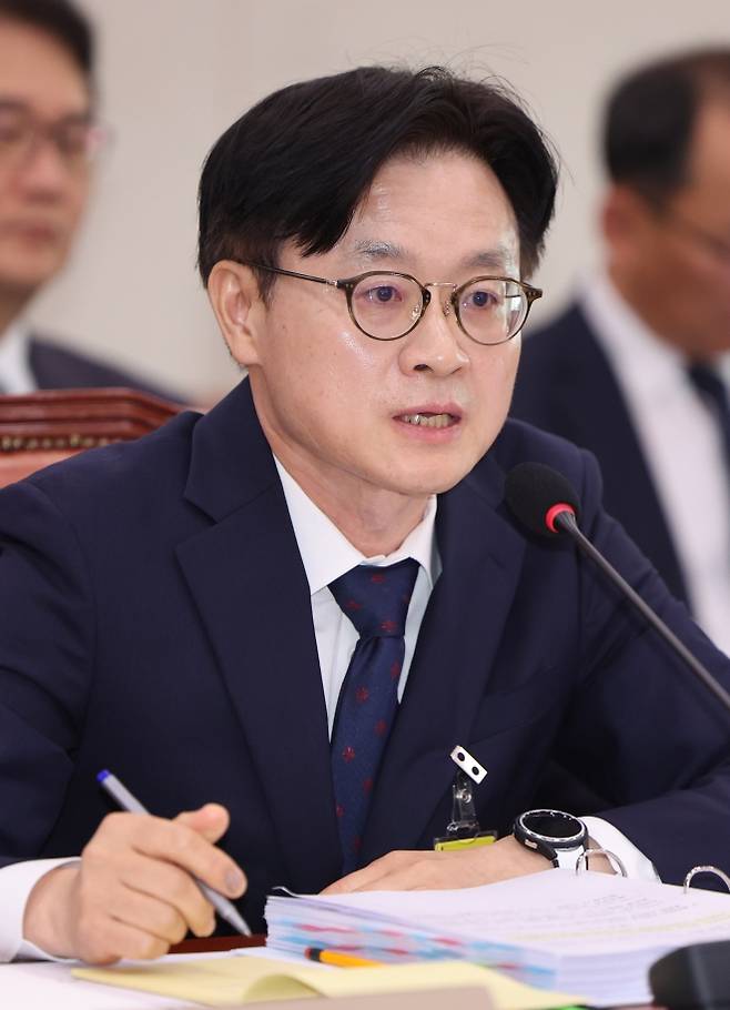 김정관 산업통상자원부 장관 후보자. 뉴시스