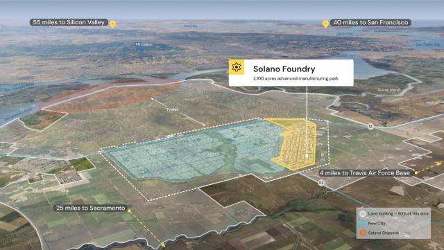 솔라노 파운드리 조감도. 사진제공=캘리포니아 포에버