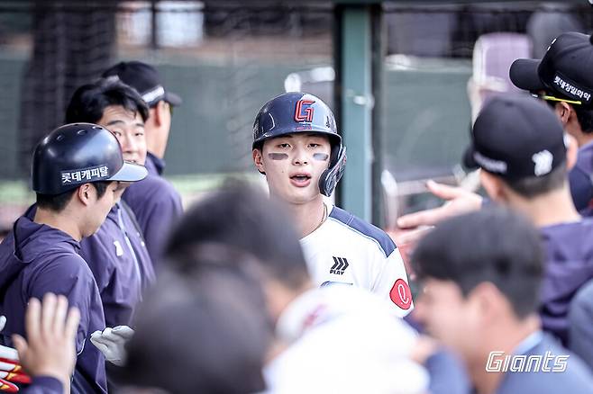 ▲ 윤동희 ⓒ롯데 자이언츠