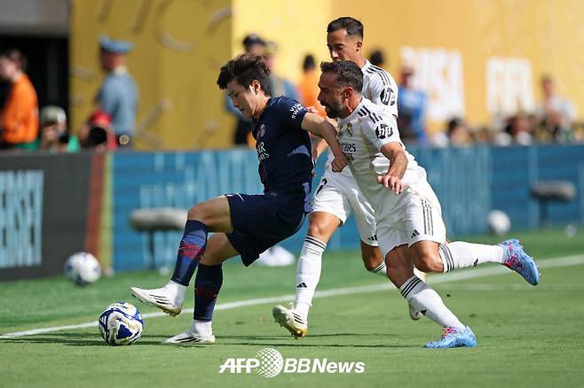 파리 생제르맹 이강인. /AFPBBNews=뉴스1