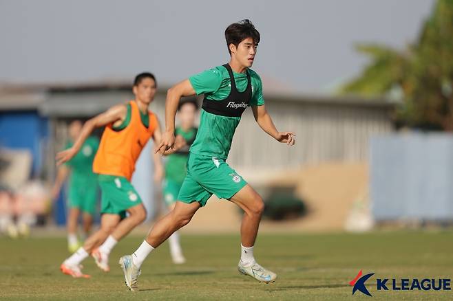 대전하나시티즌 공격수 천성훈. /사진=한국프로축구연맹 제공