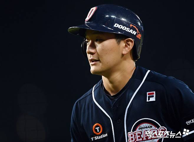 두산 베어스 내야수 안재석이 지난 7일 현역 제대 뒤 7월 말 퓨처스리그 출전을 목표로 몸 상태를 끌어 올리고 있다. 엑스포츠뉴스 DB