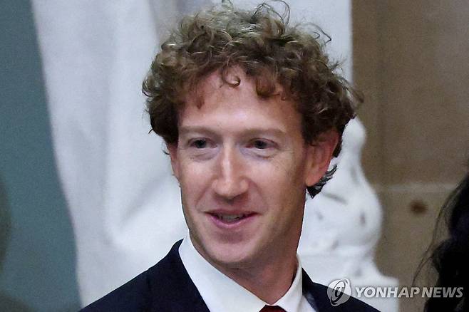 마크 저커버그 메타 CEO [로이터 연합뉴스 자료사진. 재판매 및 DB 금지]