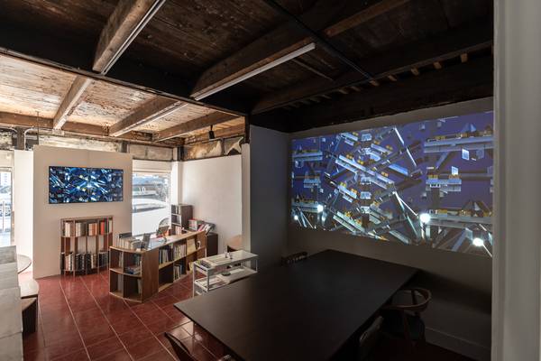 임시공간, 조경란 개인전 ‘펜타포트’ 전시장 전경. /임시공간 제공