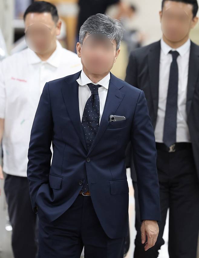 이종호 전 블랙펄인베스트 대표가 지난해 9월 12일 오후 서울 서초구 서울고등법원에서 '도이치모터스 주가조작 의혹'과 관련 항소심 선고공판에 출석하고 있다. 사진=뉴시스