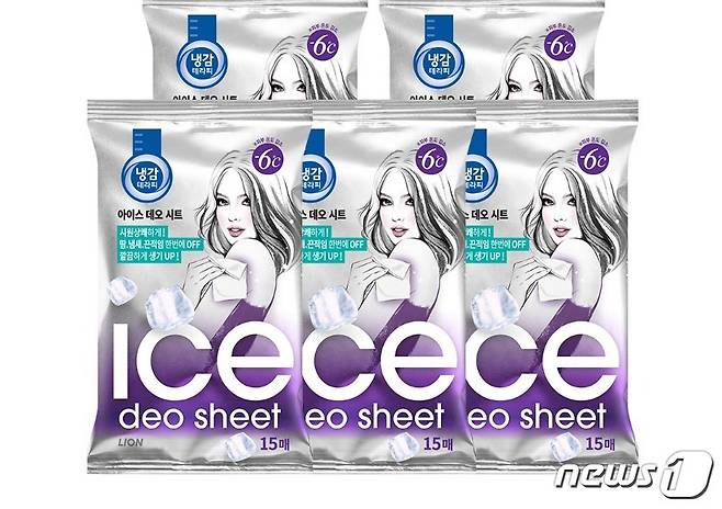 냉감테라피 아이오 데오 시트.(라이온코리아제공)