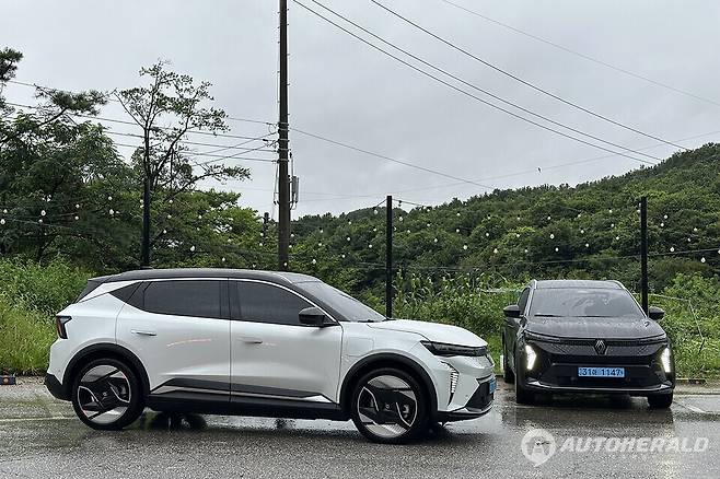 다음달 국내 판매를 앞둔 르노코리아 순수전기차 세닉 E-Tech는 부족함 없는 주행 성능을 발휘했다. (오토헤럴드 김훈기 기자)