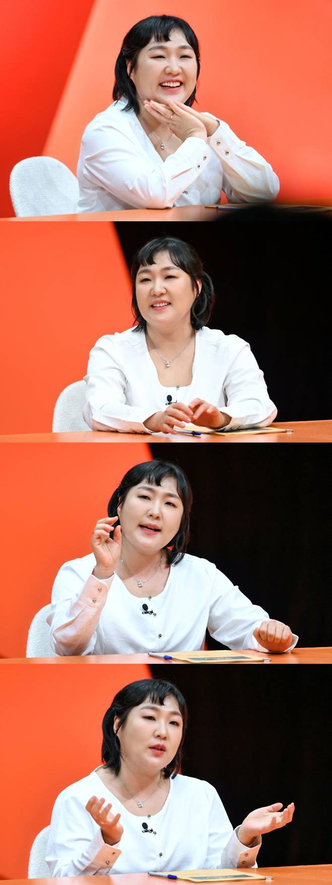 코미디언 이수지가 SBS '미운 우리 새끼'(미우새)에 스페셜 MC로 출연해 다채로운 매력을 뽐냈다. 등장과 함께 '피부과 상담실장' 등 전매특허 부캐 연기를 선보여 스튜디오를 장악한 그녀는, 자신과 닮은 꼴인 가수 싸이의 콘서트에 출연했던 비하인드 스토리를 공개했다. 특히 싸이의 무대 의상을 입어보고 크게 당황했던 일화를 전해 궁금증을 자아냈다. 또한, "10년간 짝사랑한 남자와 결혼했다"며 8년 차에도 변함없는 애정을 과시했다. 그녀는 남편이 매일 아침 보내주는 장문 문자 속에 '키스하는 날'을 암시하는 둘만의 암호가 있다고 밝혀 모두를 놀라게 했다. 하지만 그런 사랑꾼 남편마저도 잠결에 자신을 싸이로 착각했던 황당한 에피소드를 털어놓아 현장을 웃음바다로 만들었다.