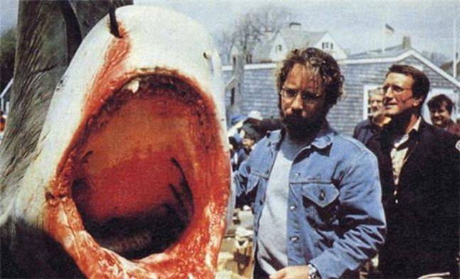 스티븐 스필버그와 ‘죠스’. ⓒ