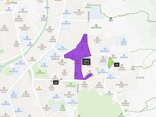 03 서울 노원 중계.png 아파트값 높은 대한민국 10대 학군지 ㄷㄷㄷ