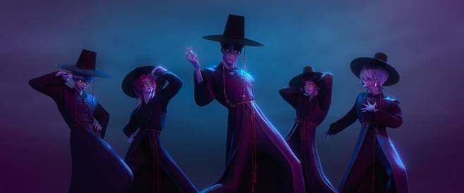 [서울=뉴시스] '케이팝 데몬 헌터스'. (사진 = 넷플릭스 제공) 2025.06.25. photo@newsis.com *재판매 및 DB 금지