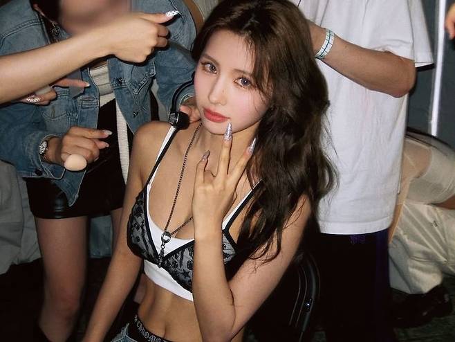 [뉴시스] 치어리더 전은비. (사진=인스타그램)