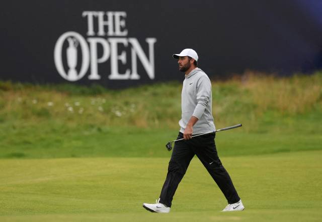 단독 선두에 나선 스코티 셰플러. 사진 제공=로이터연합뉴스