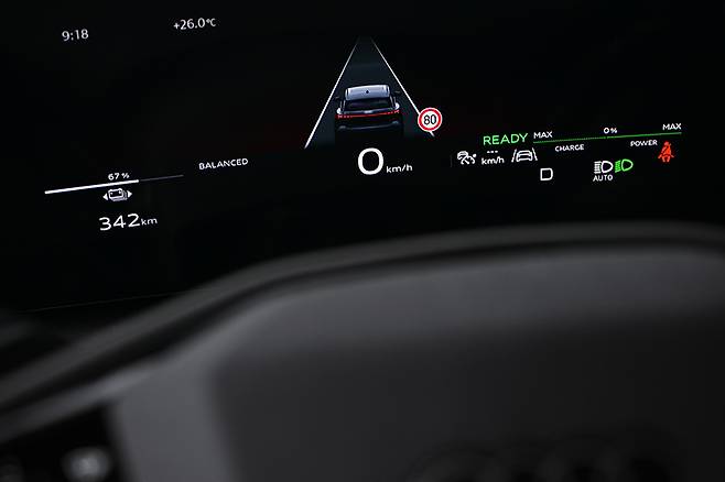 아우디 SQ6 e-트론. 사진: 김학수 기자