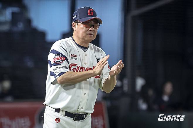 ▲ 김태형 감독 ⓒ롯데 자이언츠
