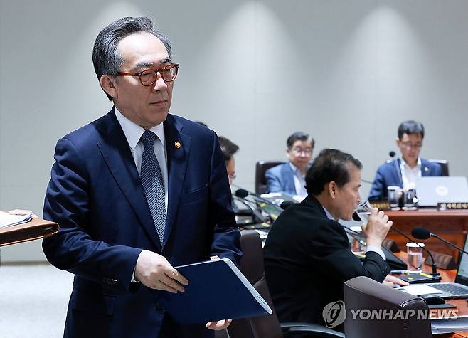 조태열 전 외교부 장관 [대통령실통신사진기자단] xyz@yna.co.kr