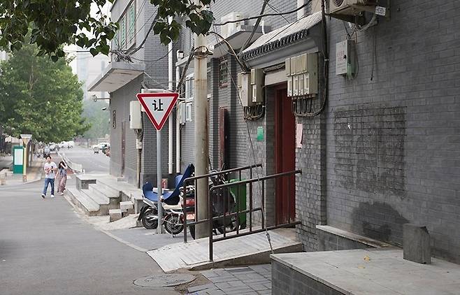 중국 베이징시 자금성 서쪽의 서성구 금시방가 21호 일대. 단재가 박자혜와 결혼하여 살았던 곳이다. 사진=독립기념관
