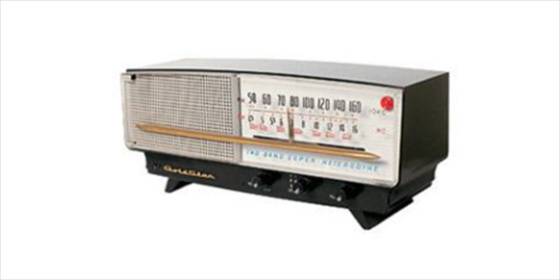 최초의 국산 라디오. LG전자