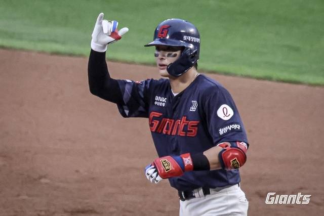 윤동희는 19일 잠실 LG전에서 결승타의 주인공이 됐다. 사진=롯데 제공