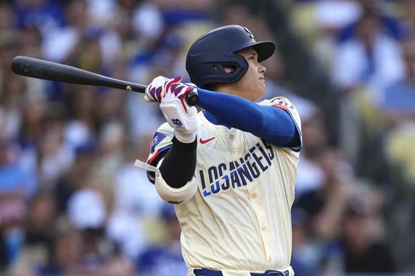 오타니는 홈런을 기록했다. 사진= AP= 연합뉴스 제공