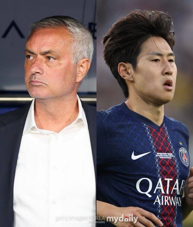 주제 무리뉴 감독과 이강인/게티이미지코리아