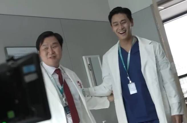 넷플릭스 ‘중증외상센터’ 촬영 모습 [사진, 넷플릭스]